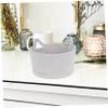 HONITANO Decorative Cotton Rope Storage Basket, Medium, Handmade, Soft and Versatile, for Keys, Snacks and Small Items view 4