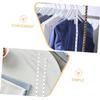 Garneck 50-Piece Plastic Hanger Connector Strips, Space-Saving Closet Organizers view 3