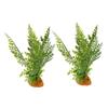 HEMOTON 2-Piece Artificial Plants for Bearded Dragon Terrarium view 1