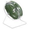 SUPVOX Transparent Quiet Exercise Wheel with Stand for Hamsters and Small Pets view 1