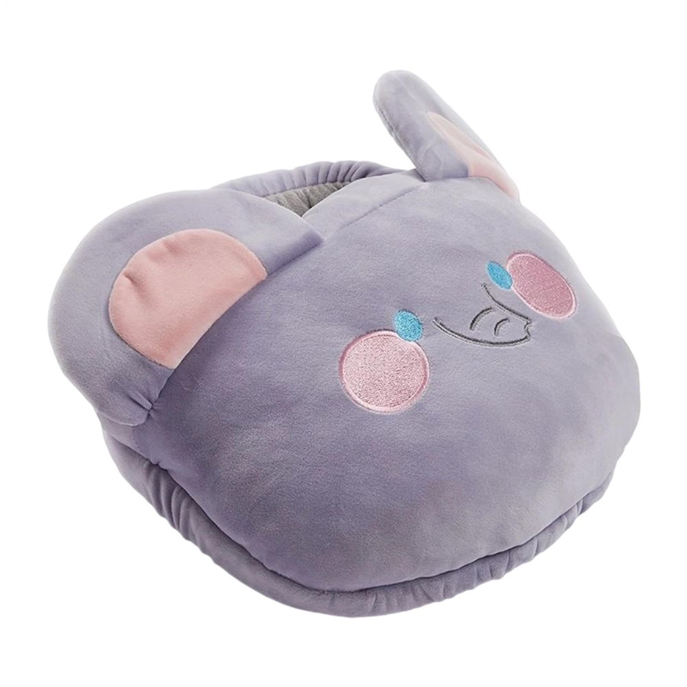 Electric Foot Warmer, Soft Cartoon Heating Slippers
