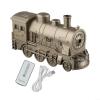 BildeeMait Train Essential Oil Diffuser, Steam Train Diffuser for Home, with Wireless Remote, Black view 4