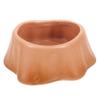 Orange Ceramic Food Bowl for Guinea Pigs and Hamsters view 1