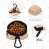 COOWONE Waterproof Dog Treat Bag (Coffee Small) view 2