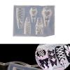 Stylish Nails Flexible Silicone Heart Band Mold for Nail Art view 2