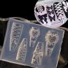 Stylish Nails Flexible Silicone Heart Band Mold for Nail Art view 4