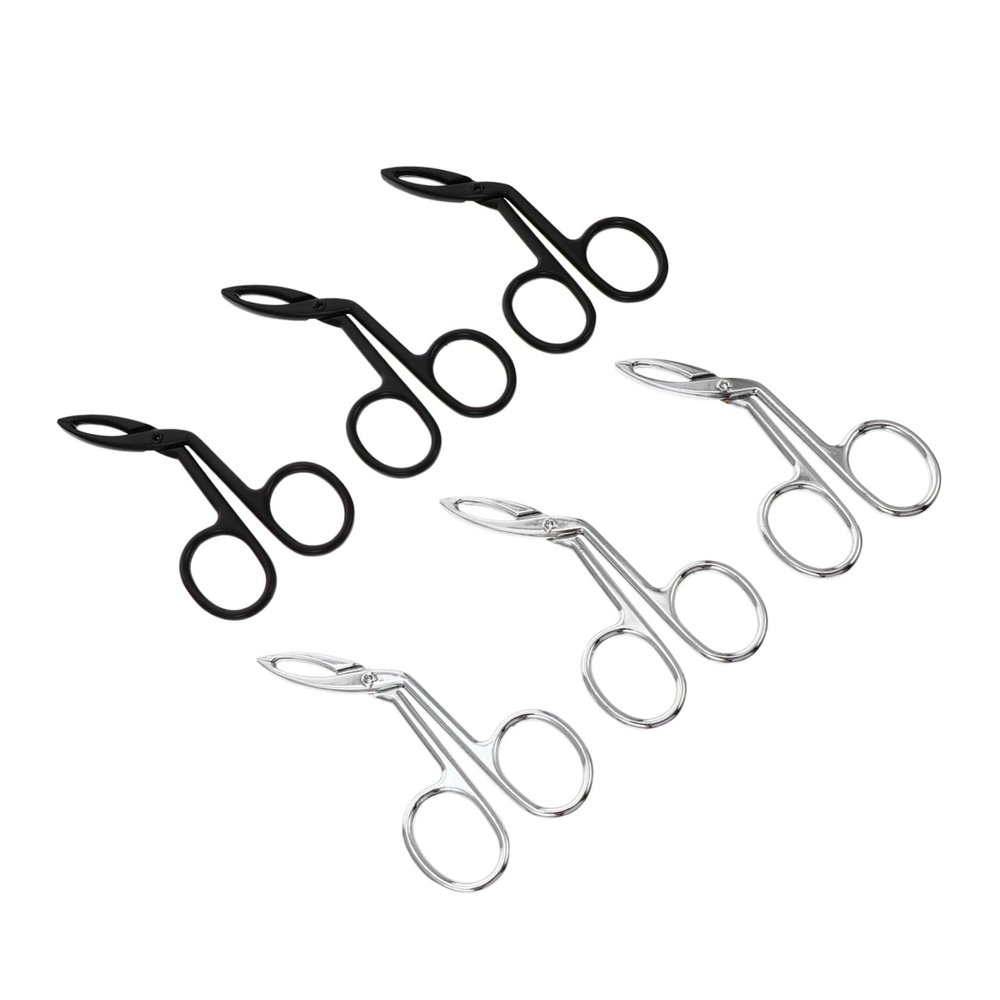 Stainless Steel Flat-Tip Eyebrow Tweezers