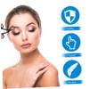 Stainless Steel Flat-Tip Eyebrow Tweezers view 2