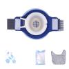 Unisex Stoma Belt with Cut-to-Fit Opening and 40 Transparent Bags for Colostomy Patients (M) view 1
