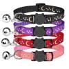 Cat Collar with Moon & Stars view 1