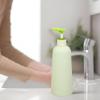 YANCAER 4-Pack 500 mL Refillable Lotion Pump Bottles, Green Plastic Dispensers view 4