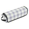 Hot Hair Tools Travel Bag with Removable Heat-Resistant Mat, Light Purple Plaid view 1