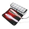 Hot Hair Tools Travel Bag with Removable Heat-Resistant Mat, Light Purple Plaid view 2