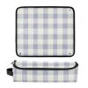 Hot Hair Tools Travel Bag with Removable Heat-Resistant Mat, Light Purple Plaid view 3