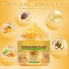 Turmeric Body Scrub, Gentle Exfoliation and Deep Cleansing, for All Skin Types (3 Pieces) view 3