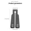 yahabb 2-Pack Car Headrest Hooks for Nissan Note E13 2013–2023, Rear Seat Storage Hooks, B-Grey view 3