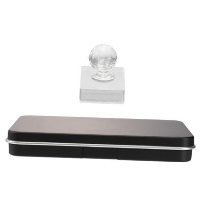 Anneome Magnetic Makeup Palette, DIY Empty Cosmetic Storage Box, Black, Compact Travel Case