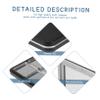 Anneome Magnetic Makeup Palette, DIY Empty Cosmetic Storage Box, Black, Compact Travel Case view 3