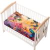 Odot Baby Crib Fitted Sheet, 3D Butterfly Pattern, 19.5 x 6.5 in view 1