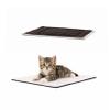 PARENCE. - Reversible Cushion Mat for Dogs and Cats, 50 x 35 cm, Brown & White view 1