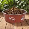 Dog Bowl, 4.3 Inch, Non-Slip, Stainless Steel with Anti-Pill Design view 3