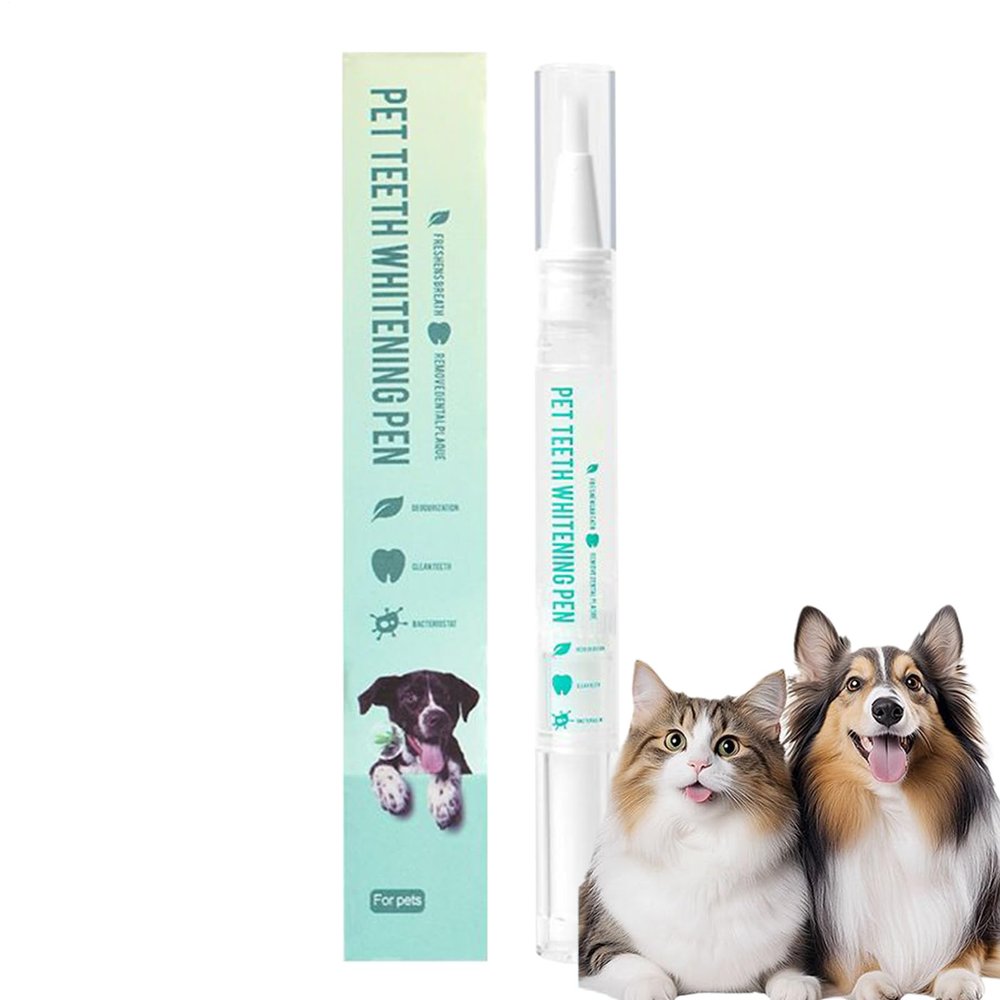 shpuuyy Dog Tooth Cleaning Pen - Brushless Tooth Cleaner for Dogs