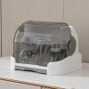 Baby Bottle Storage Organizer with Dust-Protected Drying Rack view 3