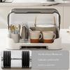 Baby Bottle Storage Organizer with Dust-Protected Drying Rack view 4