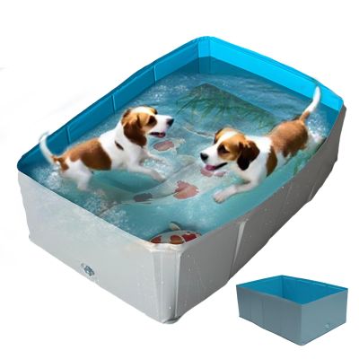 Foldable PVC Square Pet Pool for Dogs
