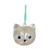 Hair Memorial Keychain for Cats, 1 Piece (White, One Size) view 1