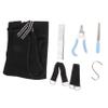 HAPINARY Pet Nail Clippers with Adjustable Hammock Harness for Small Dogs and Cats, Random Color view 1