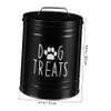 Zerodeko Airtight Metal Dog Food Container with Secure Lid view 2