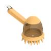 Beimus Pet Bath Brush for Dogs and Cats with Shampoo Dispenser view 1