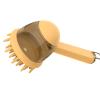 Beimus Pet Bath Brush for Dogs and Cats with Shampoo Dispenser view 3