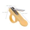 Baby Nail Clipper with Safety Feature, Ergonomic, Foldable view 2