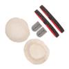 Sourdough Starter Jar Accessory Set with Fabric Cover view 1