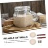 Sourdough Starter Jar Accessory Set with Fabric Cover view 3