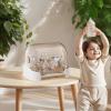 Baby Bottle Organizer with Cover, Drying Rack, and Removable Holder view 4