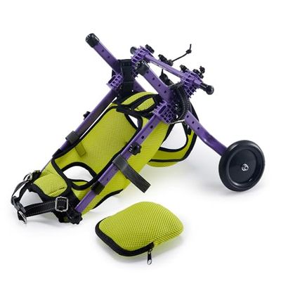Adjustable Rear-Leg Wheelchair for Dogs and Small Pets