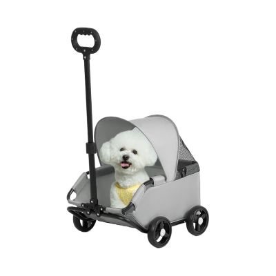Foldable Pet Stroller for Small Dogs and Cats