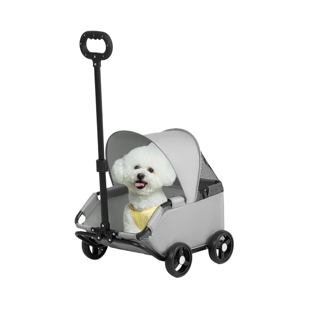 Foldable Pet Stroller for Small Dogs and Cats