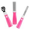 Callus Remover Set, 1 Set, Stainless Steel, Pink view 1