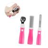 Callus Remover Set, 1 Set, Stainless Steel, Pink view 2
