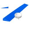 Non-Slip Rubber Wheelchair Ramp, 1–4 in Rise, Blue, 0.39 in H view 1