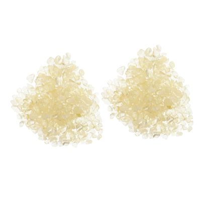 Alipis Yellow Crystal Stones - Irregular Decorative Stones for Aquarium