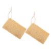 PENIKOKO 2 Natural Loofah Sponges for Kitchen and Household Cleaning view 1