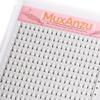 MuxAnzu Premade Eyelash Extension Fans, Short Stem, 3D/4D/5D/6D, Ultra-Dark Black, 16 Rows (6D, 0.10, D Curl, 12 mm) view 1