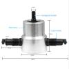EDEDE Adjustable Double-Head Sheet Metal Cutter Drill Attachment (Cut Round Accessory) view 4