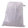 WOONEKY Reusable Diaper Pail Bag with Elastic Edge view 1
