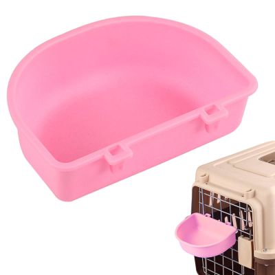 Dog Crate Water Bowl, Removable Feeding Dish Organizer